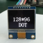 PIONEER 1.25 Inch Monochrome OLED Display For Instrument and Meter High resolution OLED Display