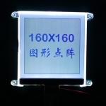 Chinese supplier 160X160 positive graphic lcd display for juice machine