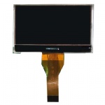 Graphical lcd display black background with white character 128x64 dot matrix