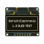 1.3 inch OLED 128x64 White/Y-B/Blue Character